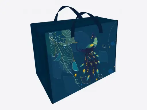Sac de rangement Paon